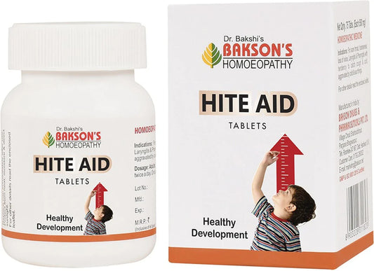 Bakson's Homeopathy Hite Aid Tablets - 75 Tablets