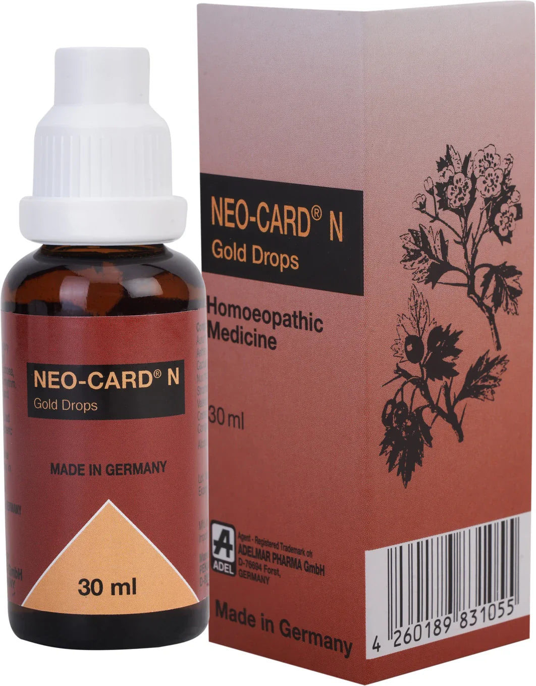 Adel Homeopathy Neo-Card N Gold Drop - 30 ml