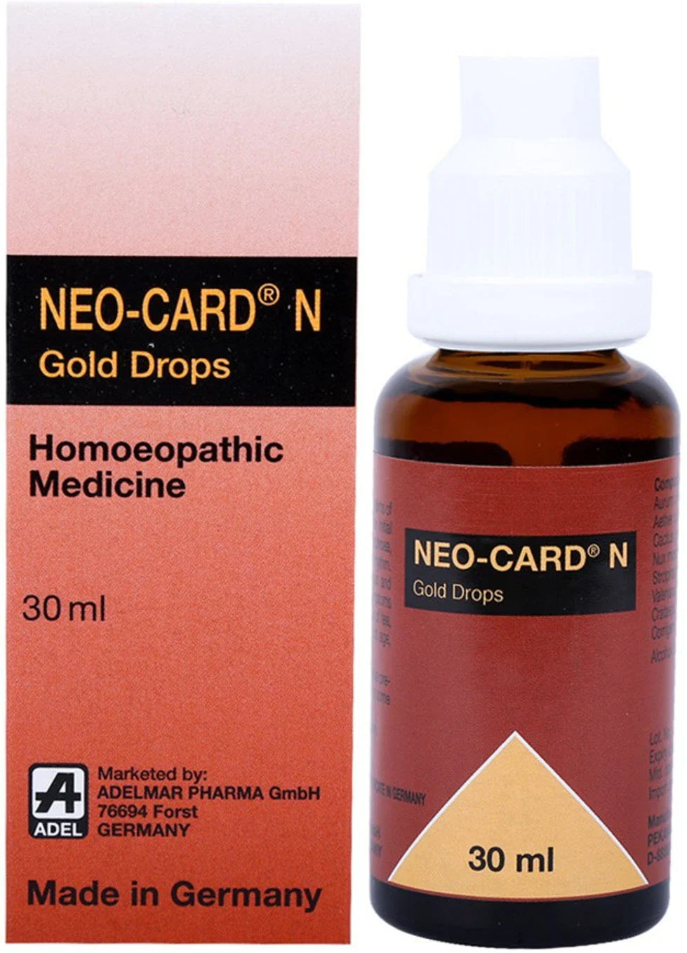Adel Homeopathy Neo-Card N Gold Drop - 30 ml