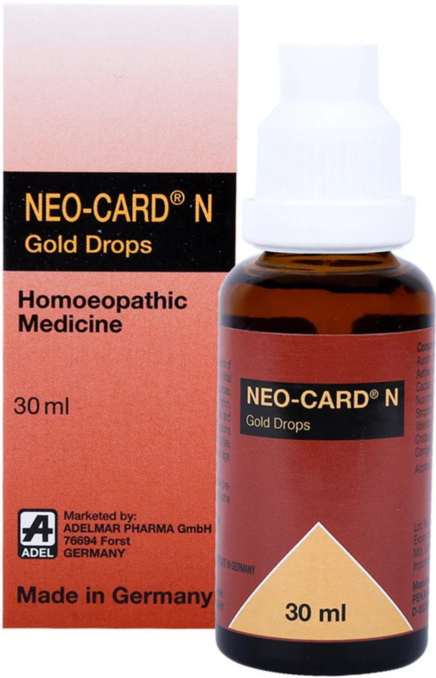 Adel Homeopathy Neo-Card N Gold Drop - 30 ml