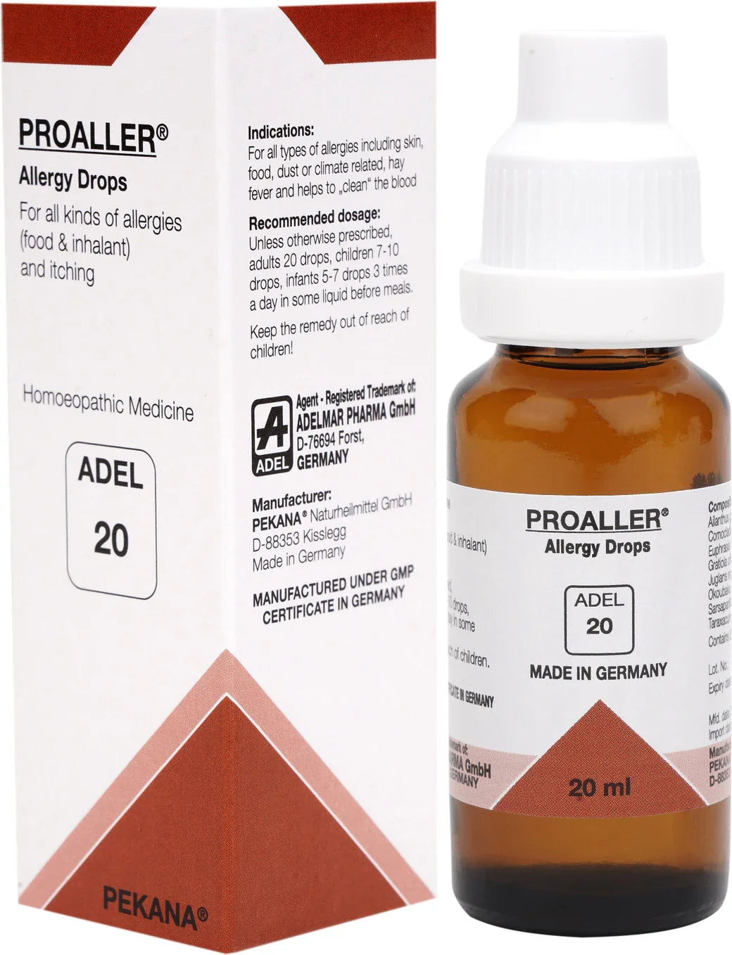 Adel Homeopathy 20 Proaller Drop - 20 ml
