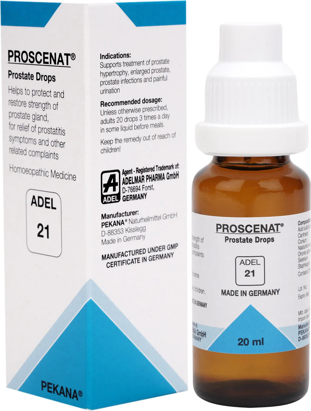 Adel Homeopathy 21 Proscenat Drop (20ML) - 20 ml