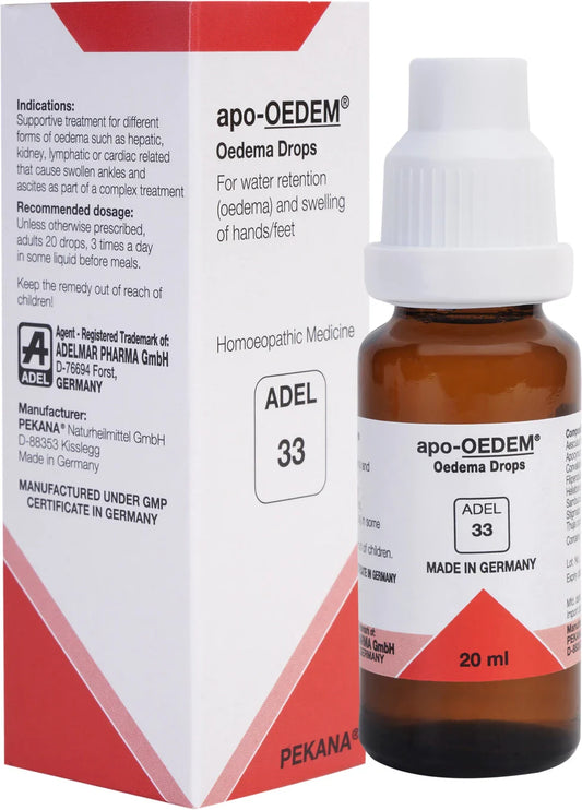 Adel Homeopathy 33 Apo-Oedem Drop - 20 ml
