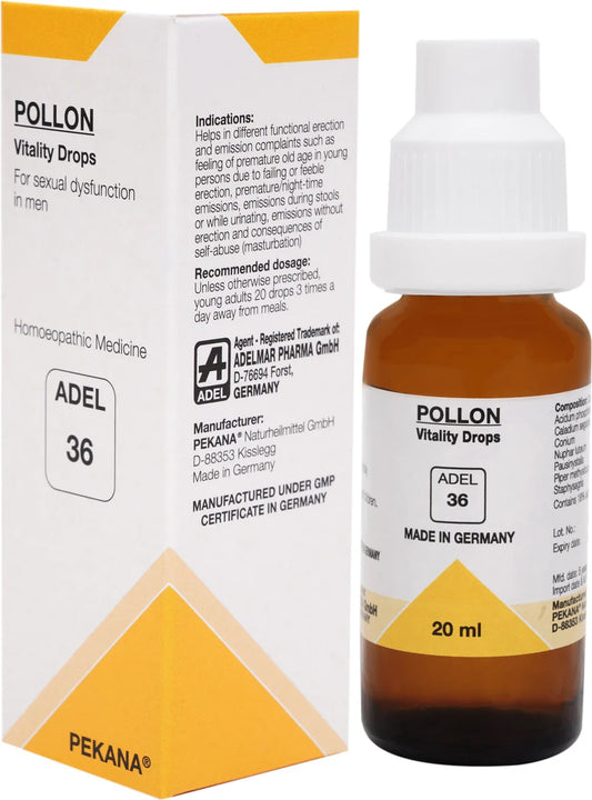 Adel Homeopathy 36 Pollon Drops - 20 ml