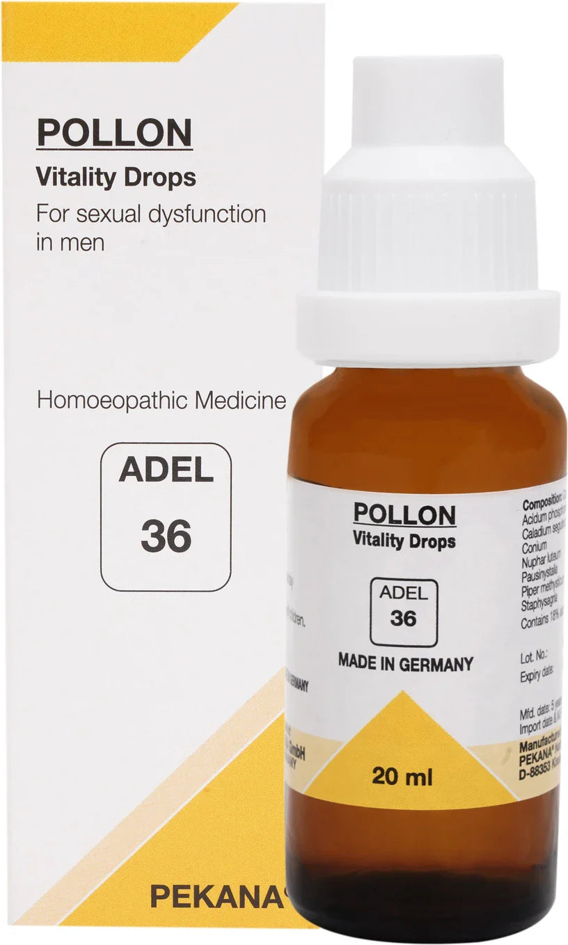 Adel Homeopathy 36 Pollon Drops - 20 ml