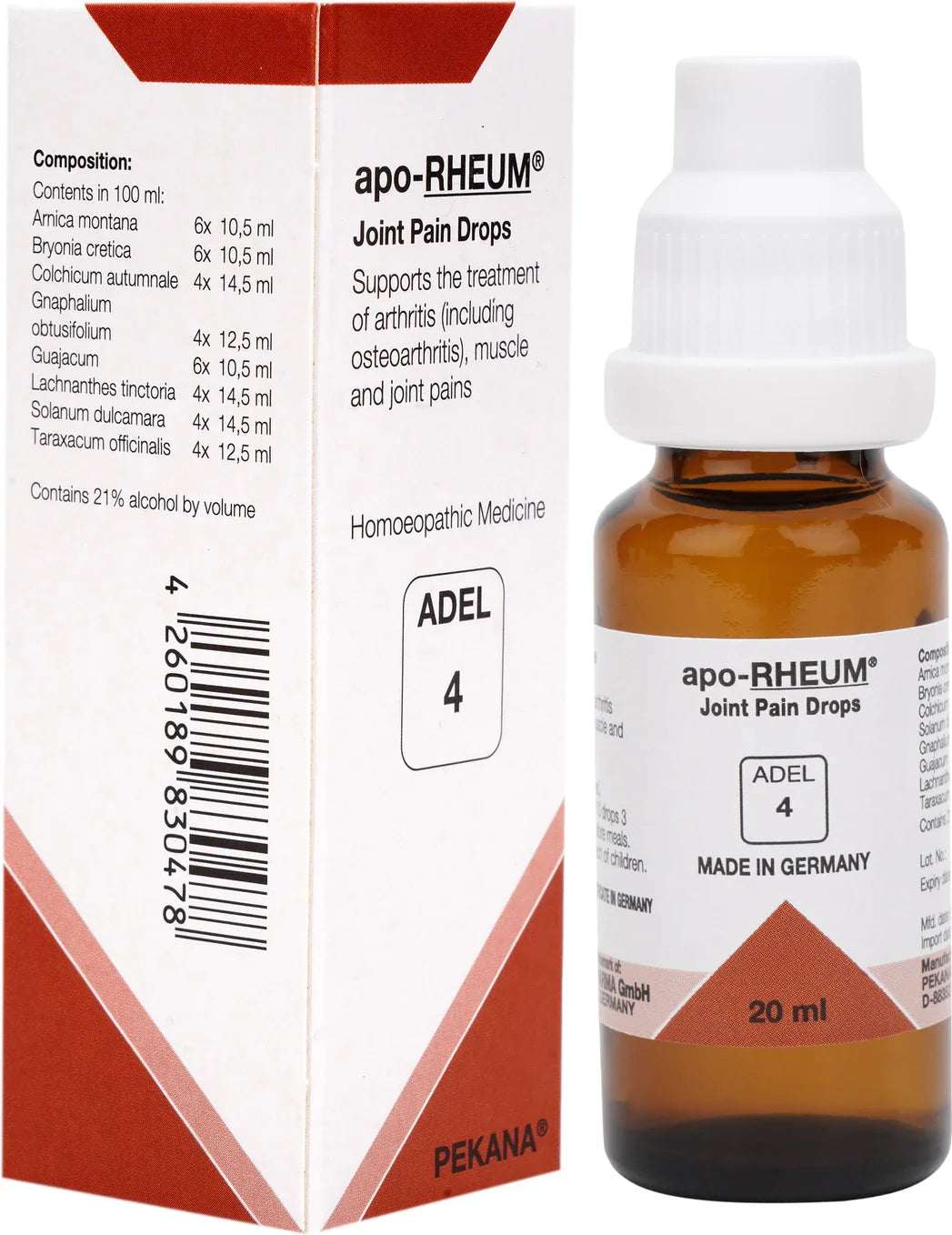 Adel Homeopathy 4 Apo-Rheum Drops - 20 ml