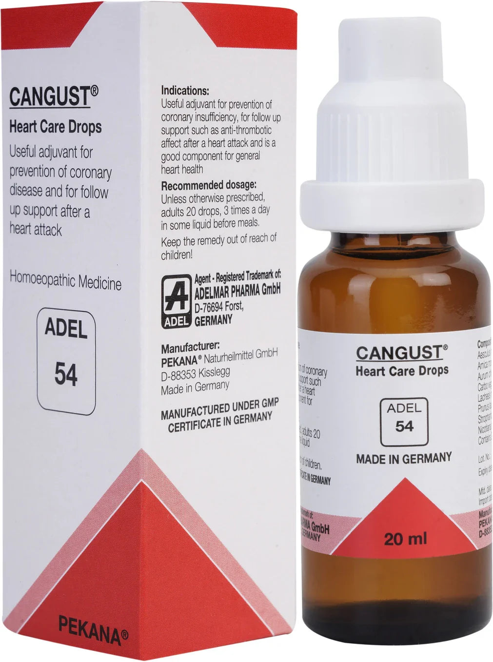 Adel Homeopathy 54 Cangust Drops - 20 ml
