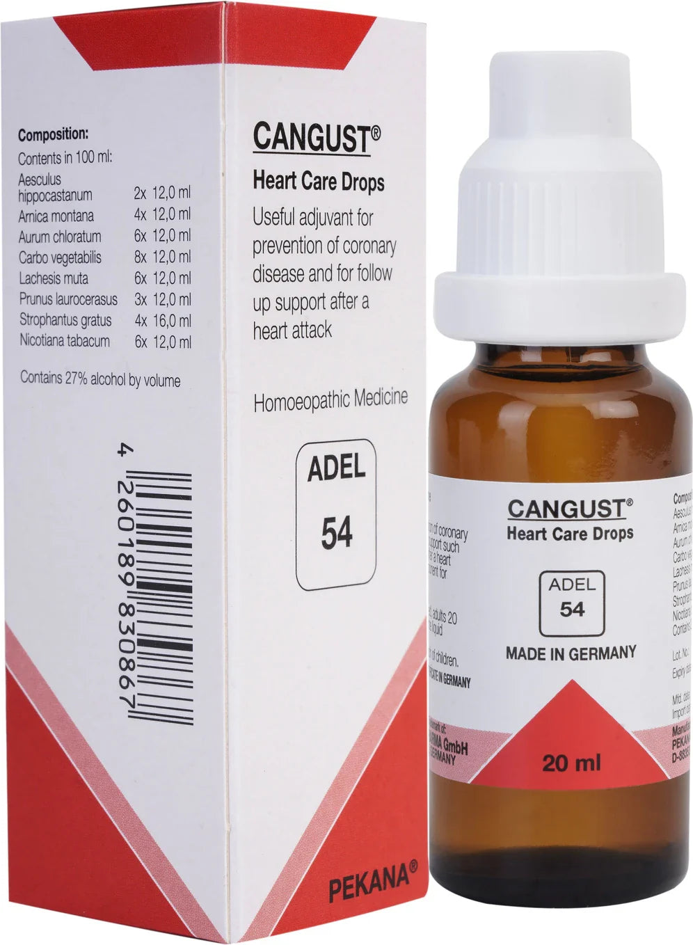 Adel Homeopathy 54 Cangust Drops - 20 ml