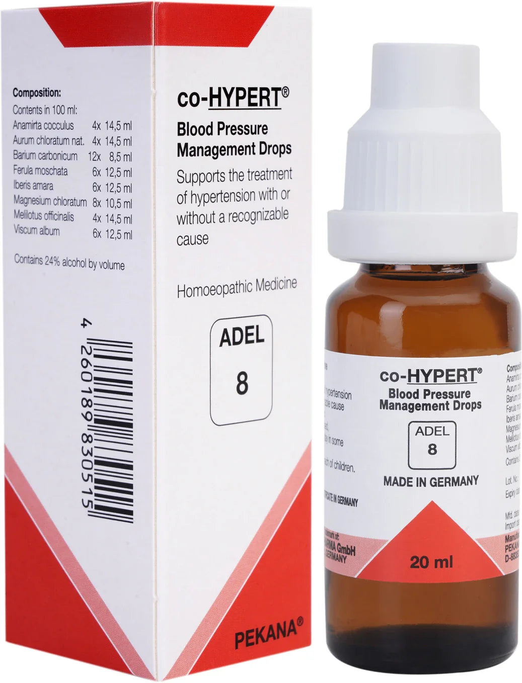 Adel Homeopathy 8 Co-Hypert Drop - 20 ml