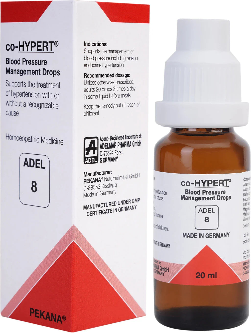 Adel Homeopathy 8 Co-Hypert Drop - 20 ml