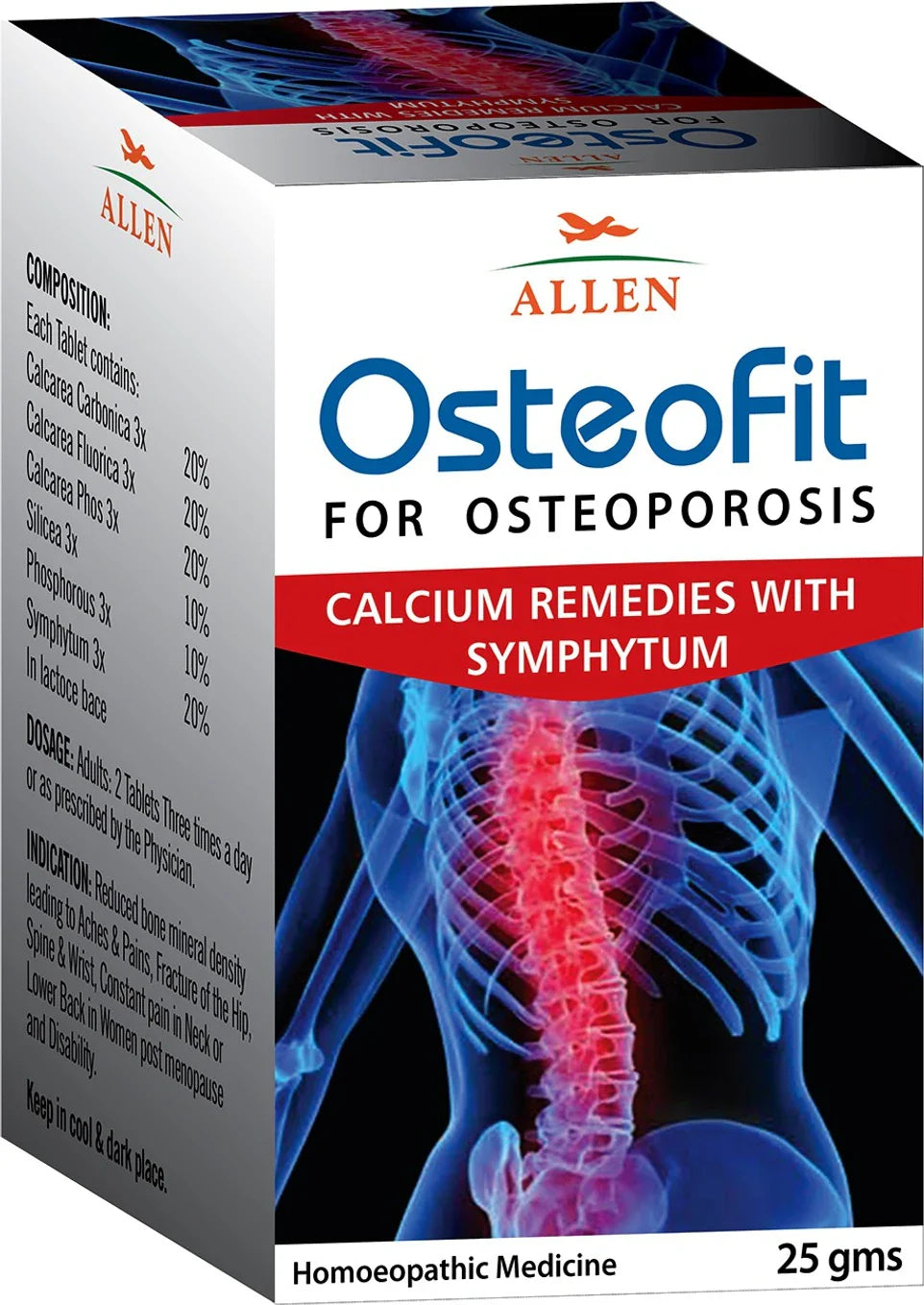 Allen Homeopathy Osteofit Tablets - 25 gm