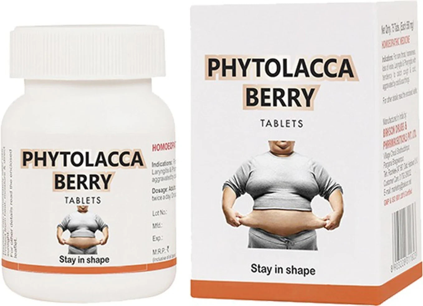Bakson's Homeopathy Phytolacca Berry Tablets - 75 tabs