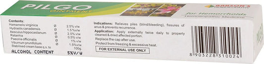 Bakson's Homeopathy Pilgo Ointment - 25 gm