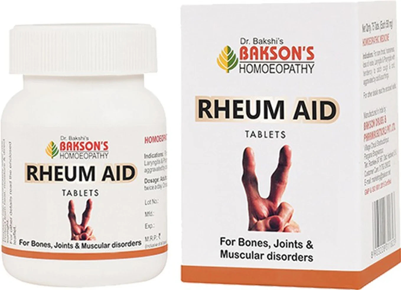Bakson's Rheum Aid Tablet - 75 tabs - Pack of 1