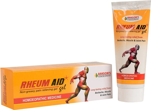 Bakson's Homeopathy Rheum Aid Gel - 60 gm
