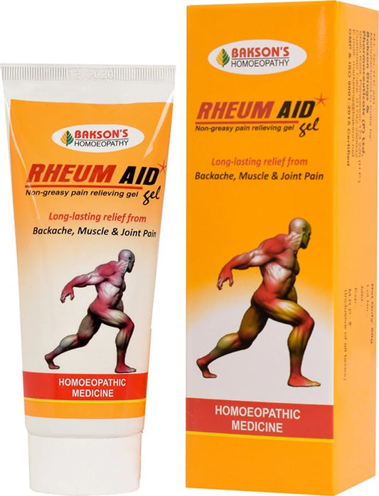 Bakson's Homeopathy Rheum Aid Gel - 60 gm