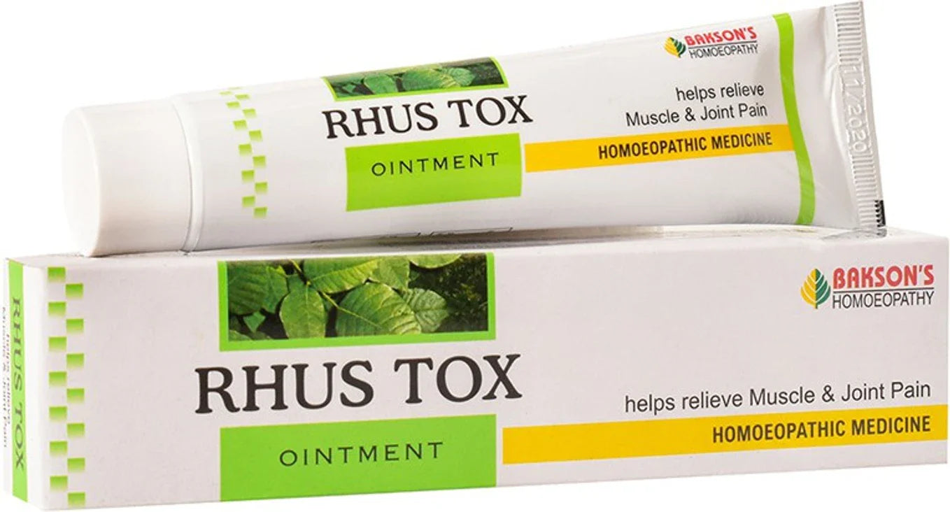 Bakson's Homeopathy Rhus Tox Ointment - 25 gm