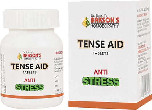 Bakson's Homeopathy Tense Aid Tablets - 75 Tablets