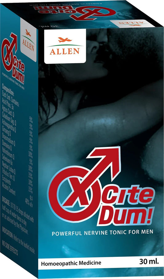 Allen Homeopathy X-Cite Dum Drops - 30 ml