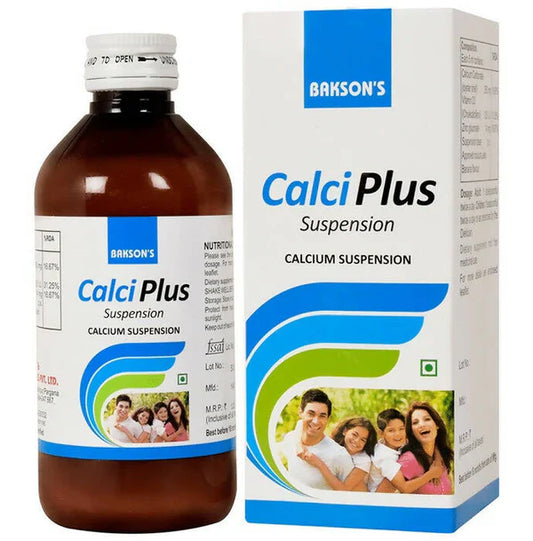 Bakson's Calci Plus Suspension - 200 ml