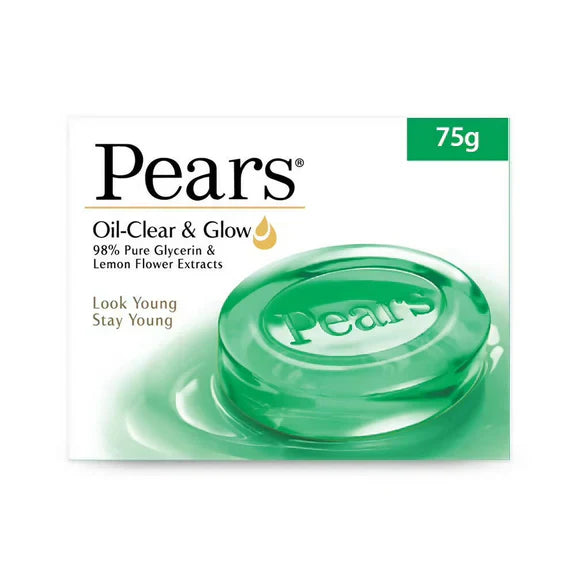 Pears Oil Clear & Glow Soap - 75 gm