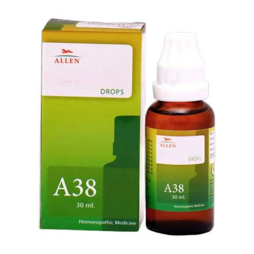 Allen Homeopathy A38 Drops - 30 ml