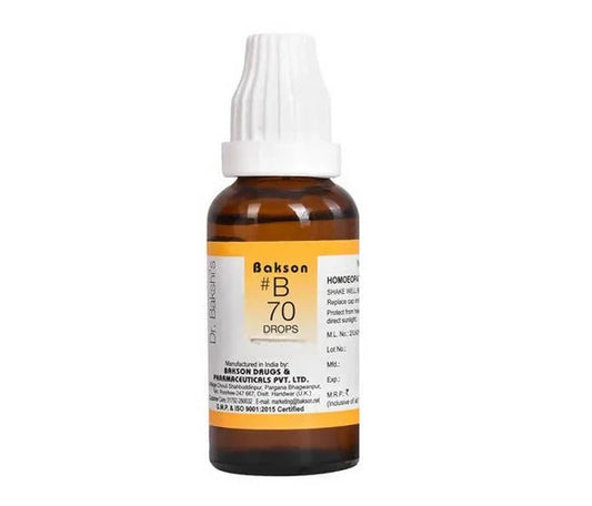 Bakson's Homeopathy B70 Drops - 30 ml