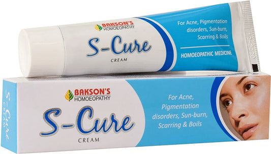 Bakson's Homeopathy S-Cure Cream - 30 gm - Pack of 1