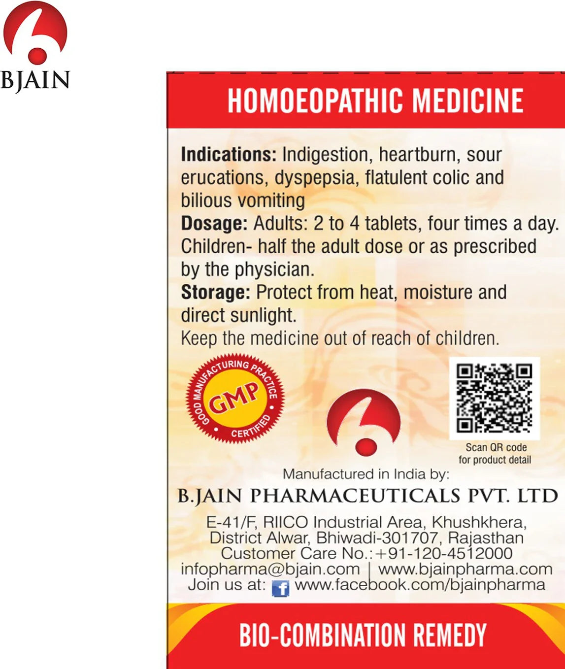 Bjain Homeopathy Bio Combination No.25 Tablet - 25 Gm