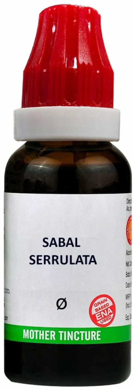 Bjain Homeopathy Sabal Serrulata Mother Tincture Q - 30 ml