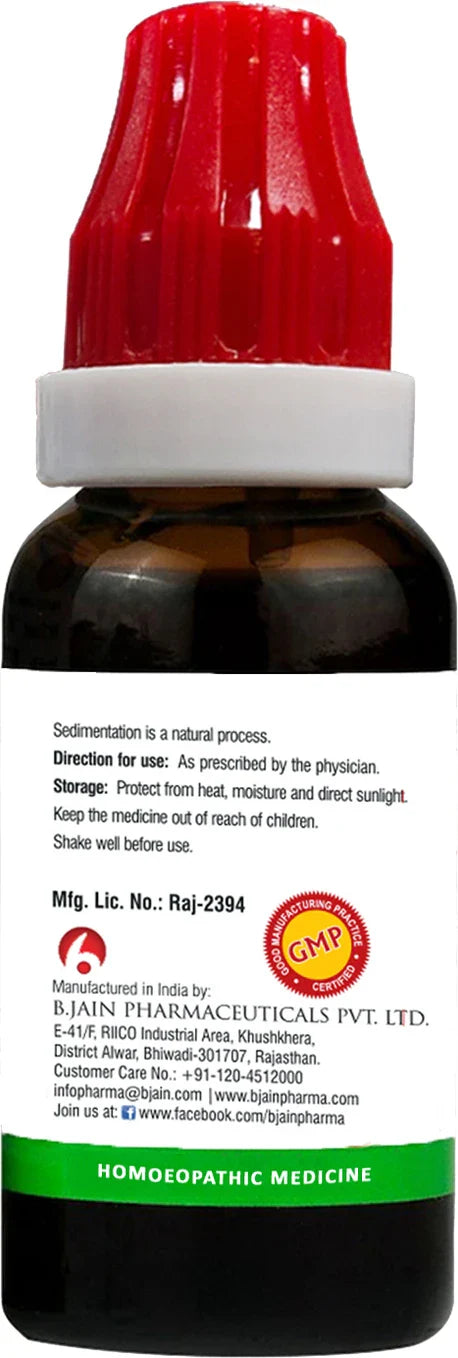 Bjain Homeopathy Tribulus Terrestris Mother Tincture Q - 30 ml