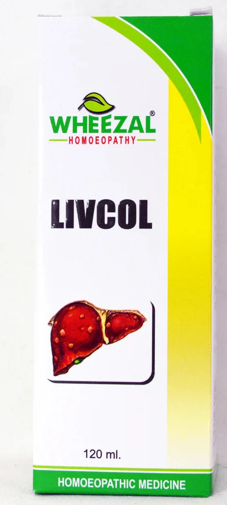 Wheezal Homeopathy Livcol Syrup - 120 ml