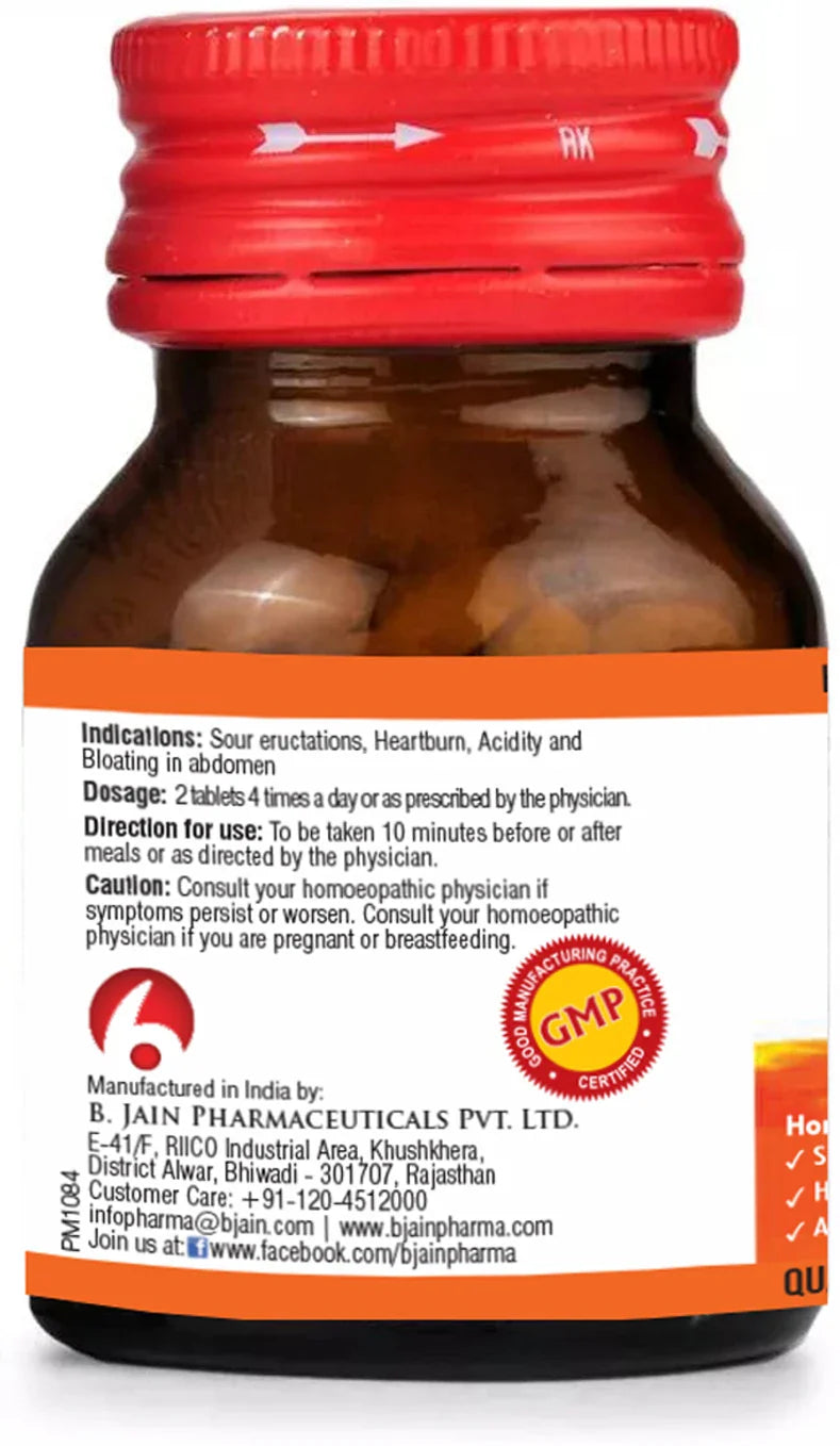 Bjain Homeopathy Omeo Acidity Tablet - 25 gm