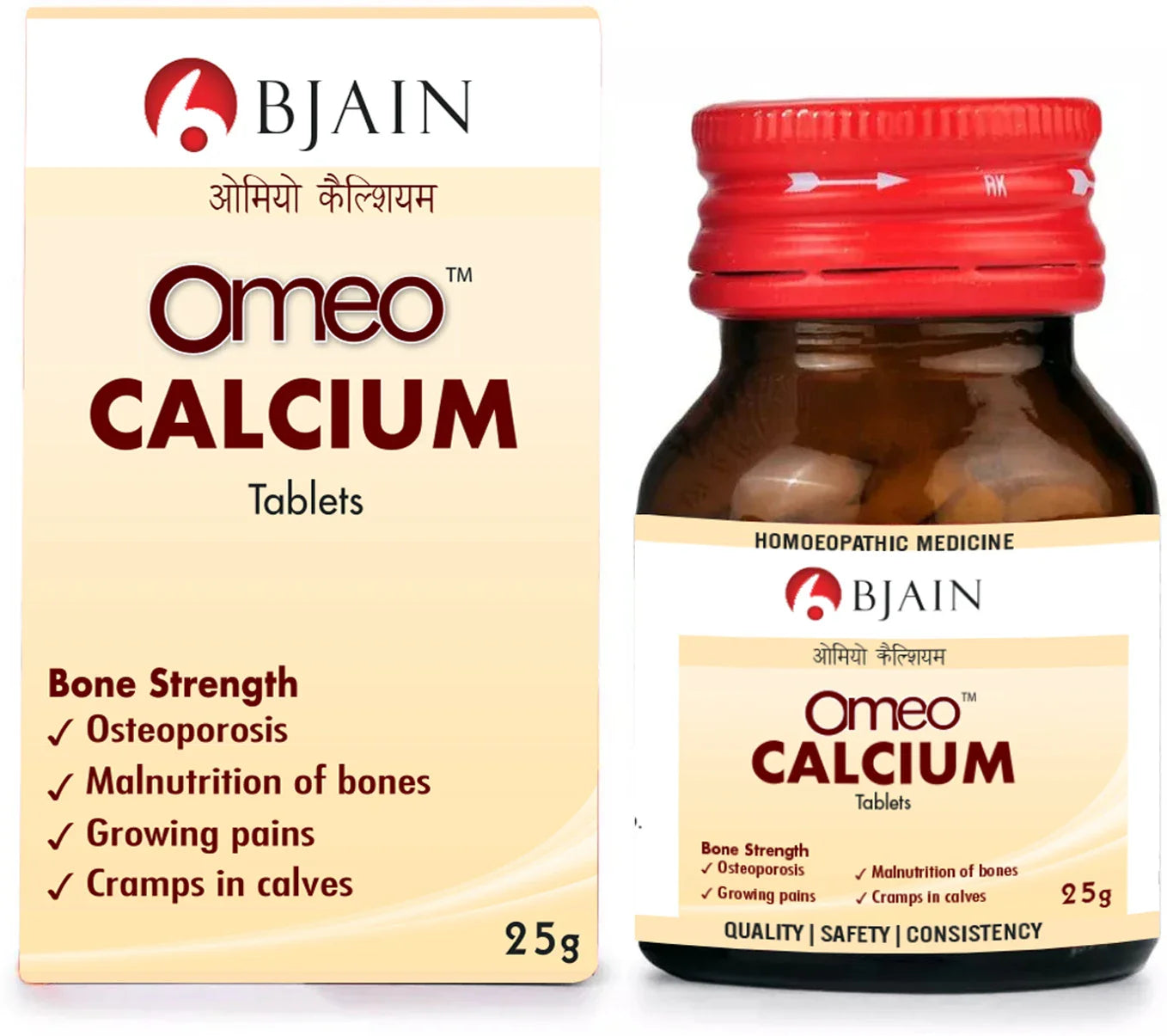 Bjain Homeopathy Omeo Calcium Tablets - 25 Gm
