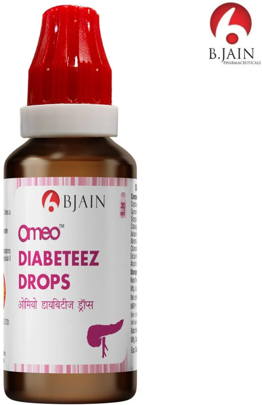 Bjain Homeopathy Omeo Diabetes Drops - 30 ml