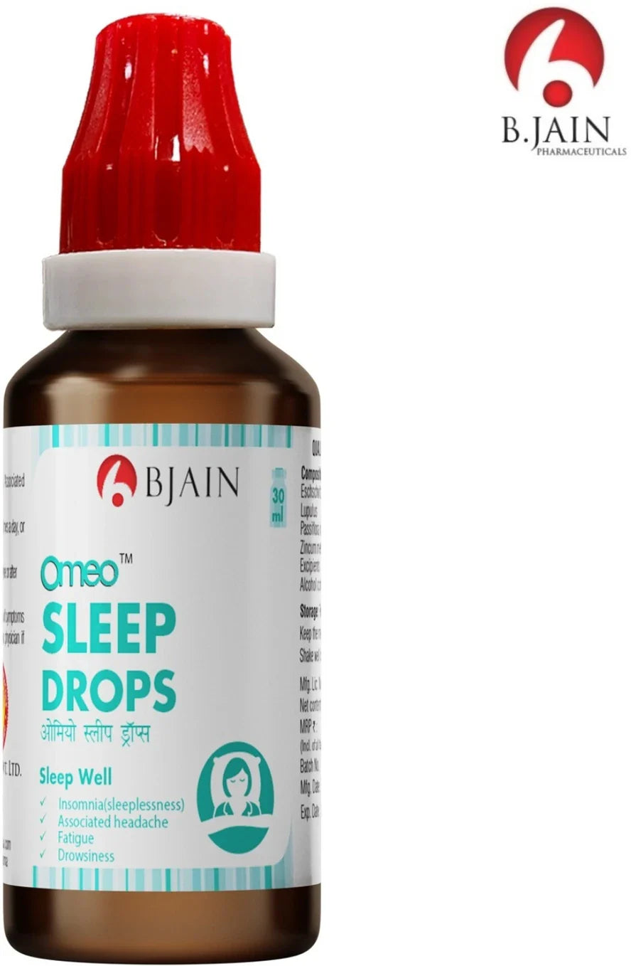 Bjain Homeopathy Omeo Sleep Drops - 30 ML