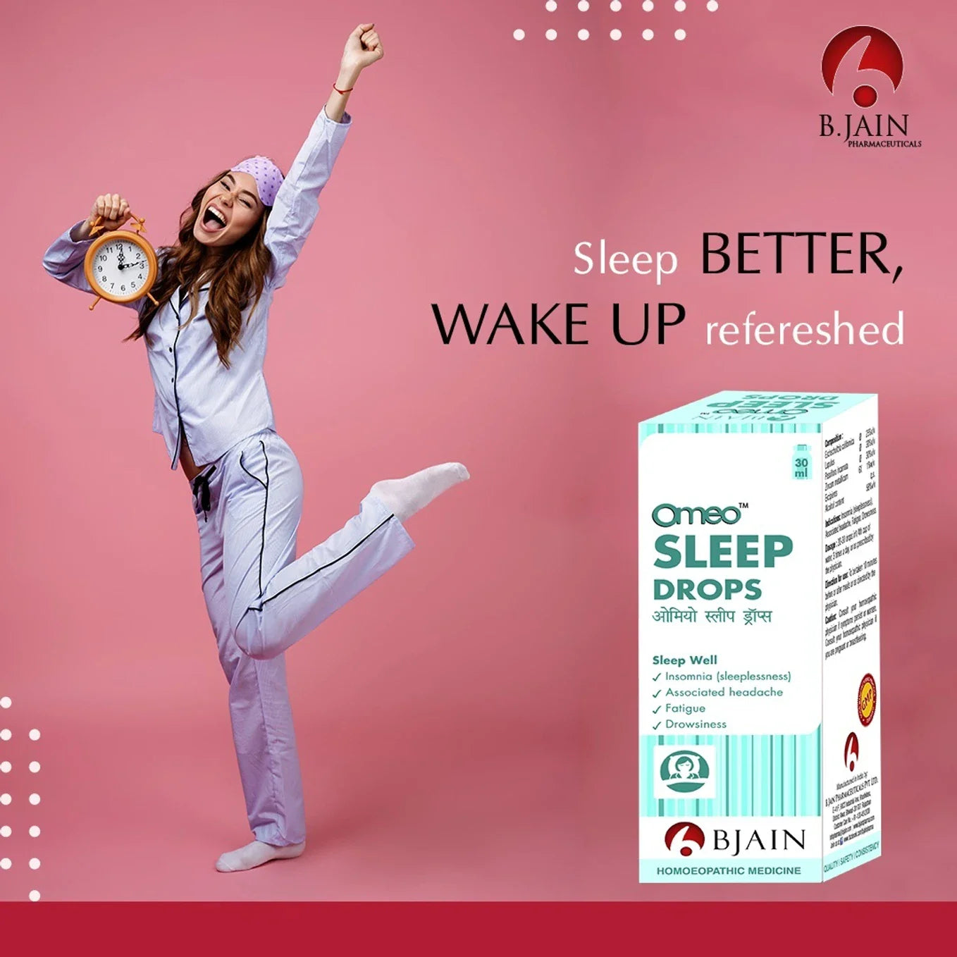 Bjain Homeopathy Omeo Sleep Drops - 30 ML