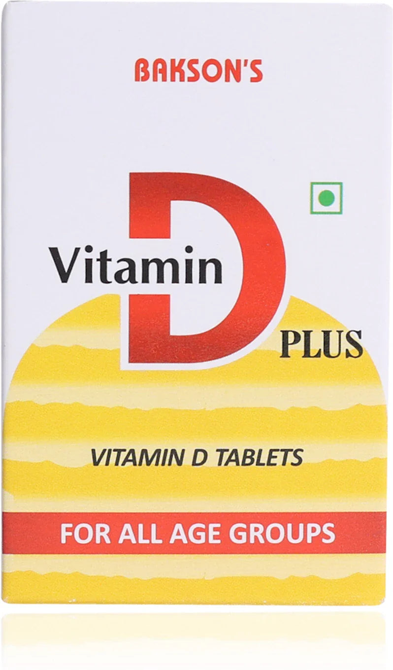 Bakson's Vitamin D Plus Tablets - 30 Tablets