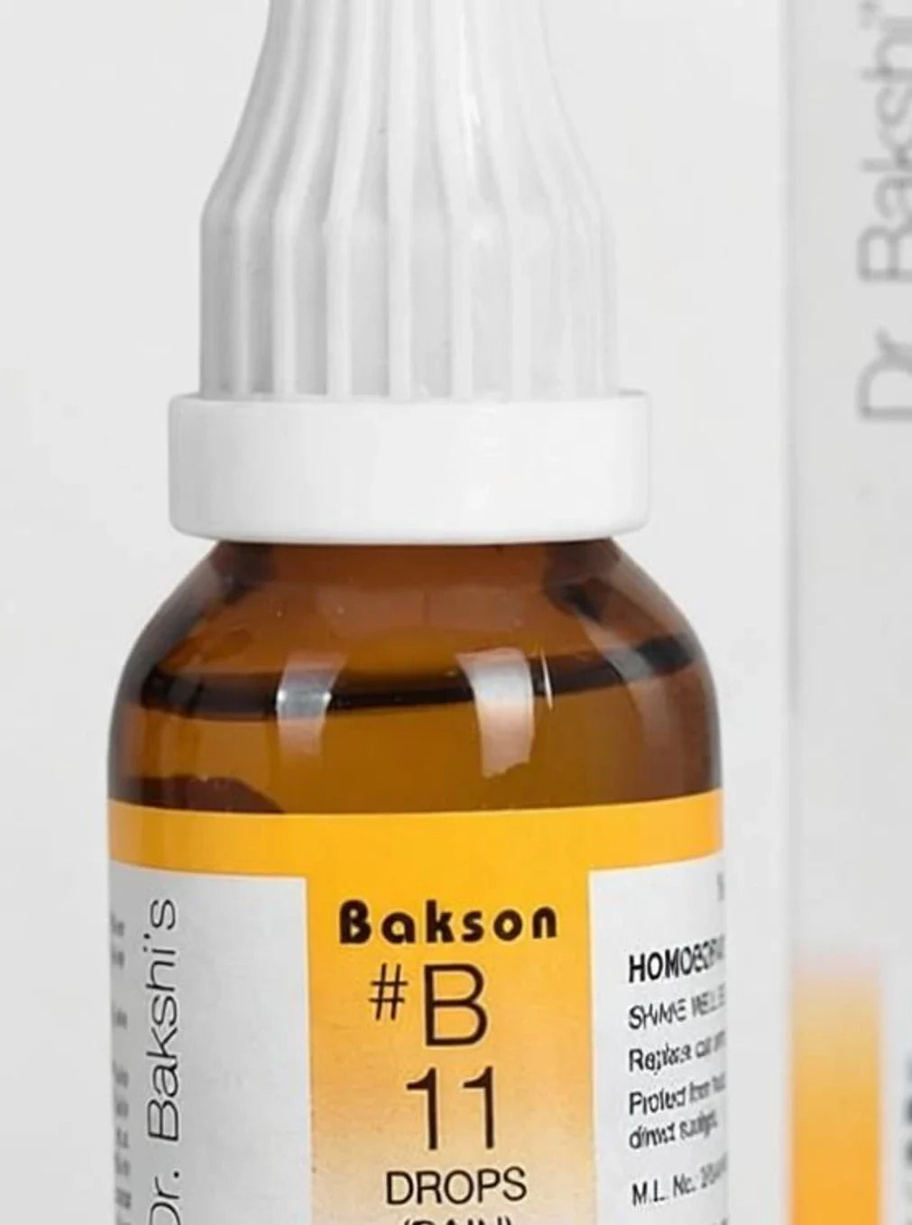 Bakson's Homeopathy B11 Drops (Pain) - 30 ml