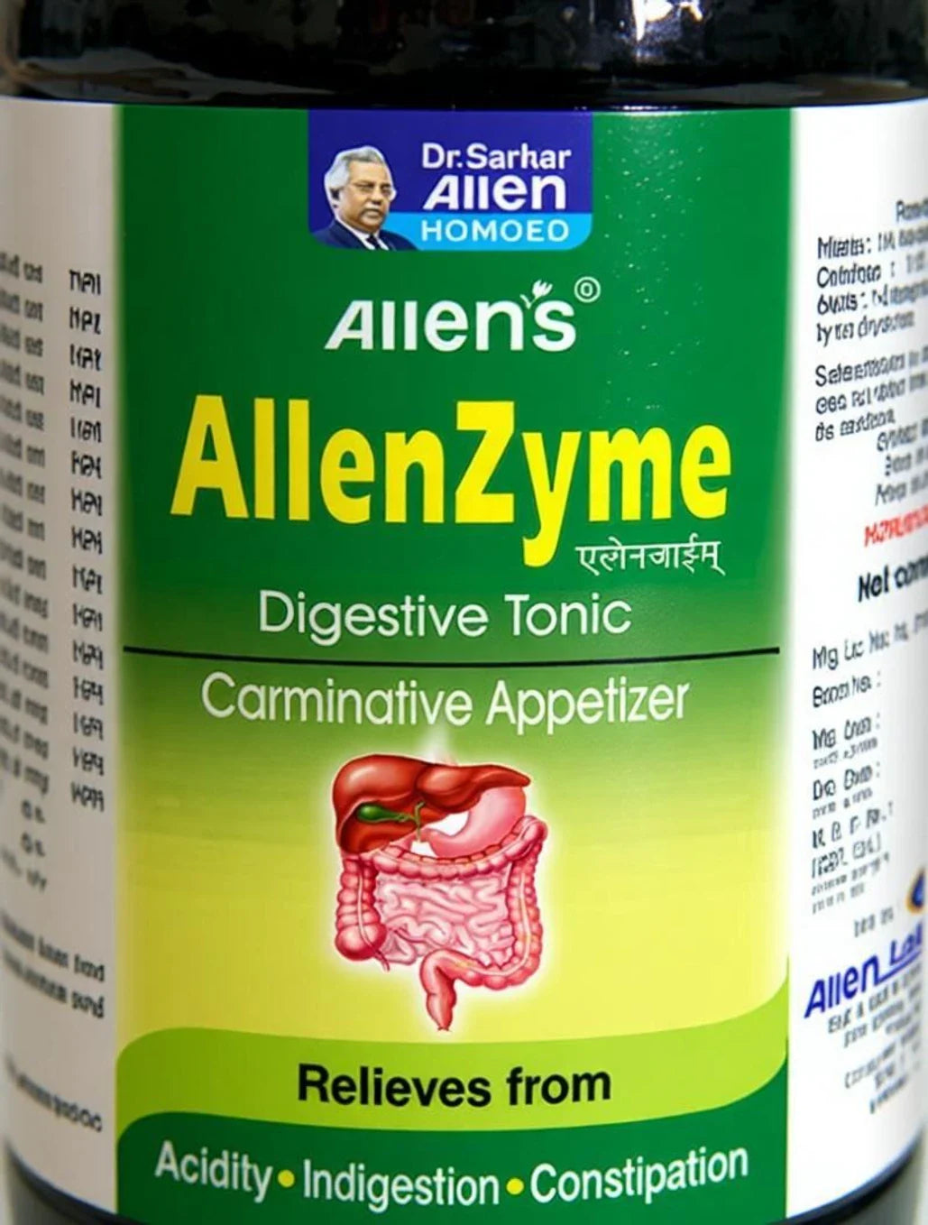 Allen's Homeopathy Livosin Zyme Digestive Enzyme - 110 ml