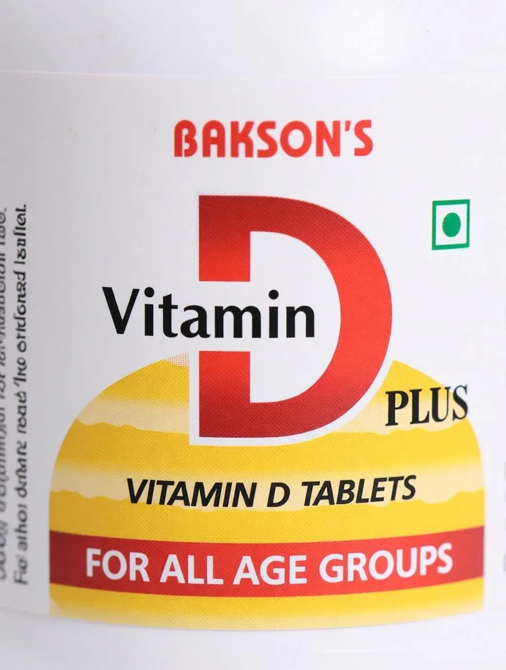 Bakson's Vitamin D Plus Tablets - 30 Tablets