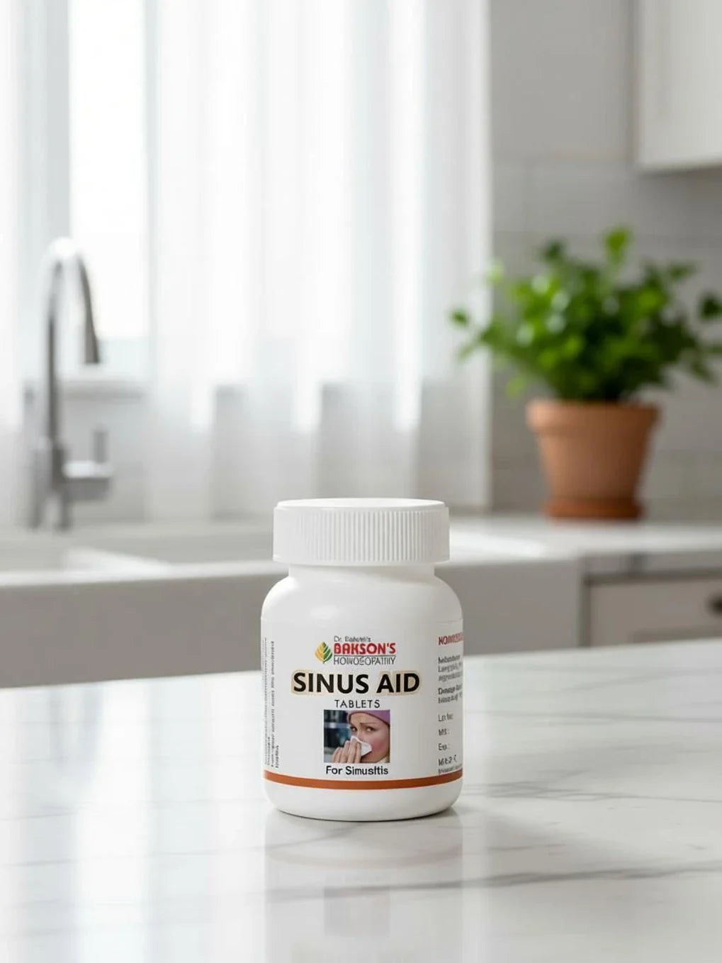 Bakson's Homeopathy Sinus Aid Tablets - 75 Tablets