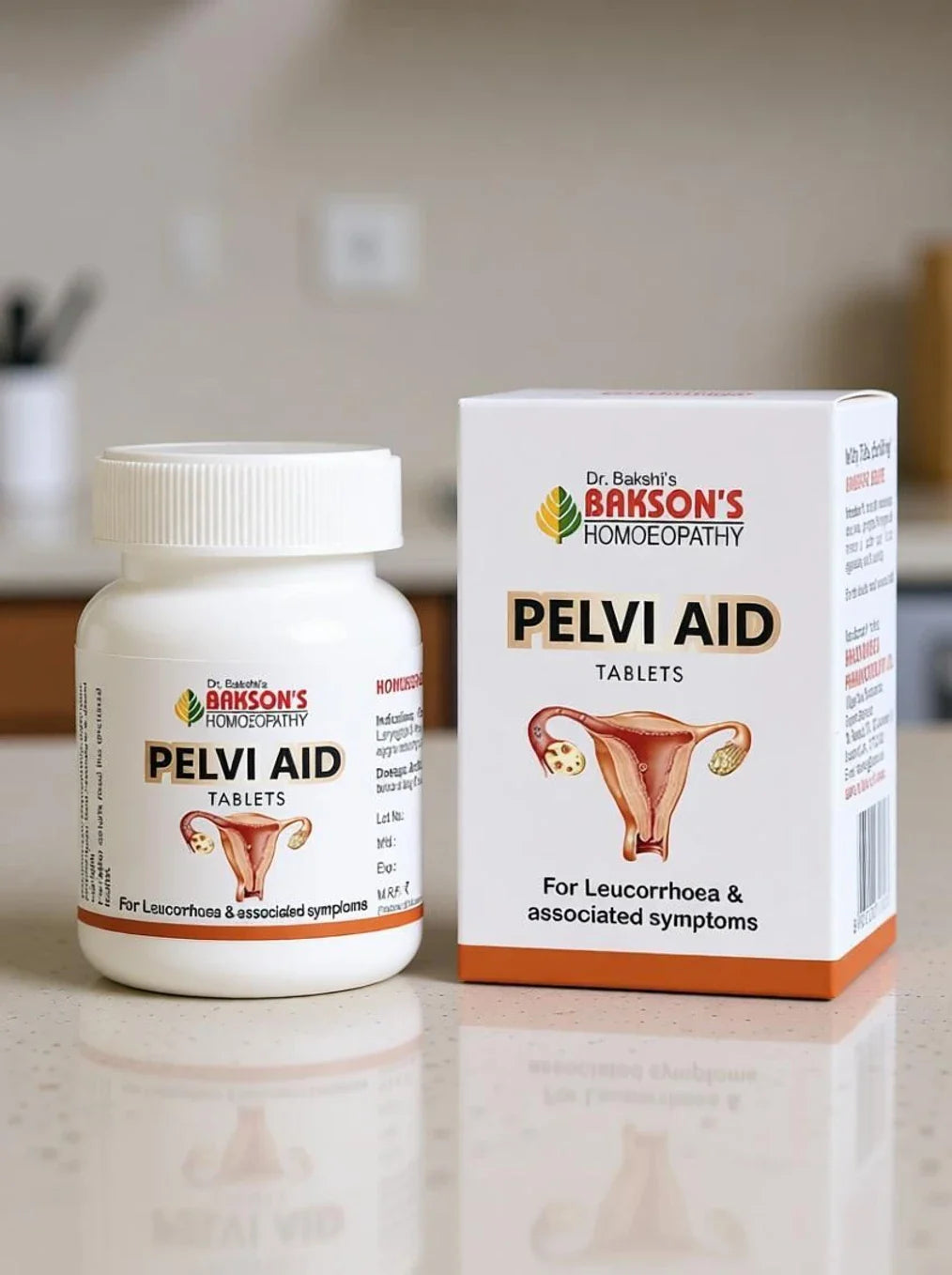Bakson's Homeopathy Pelvi Aid Tablets - 75 Tablets