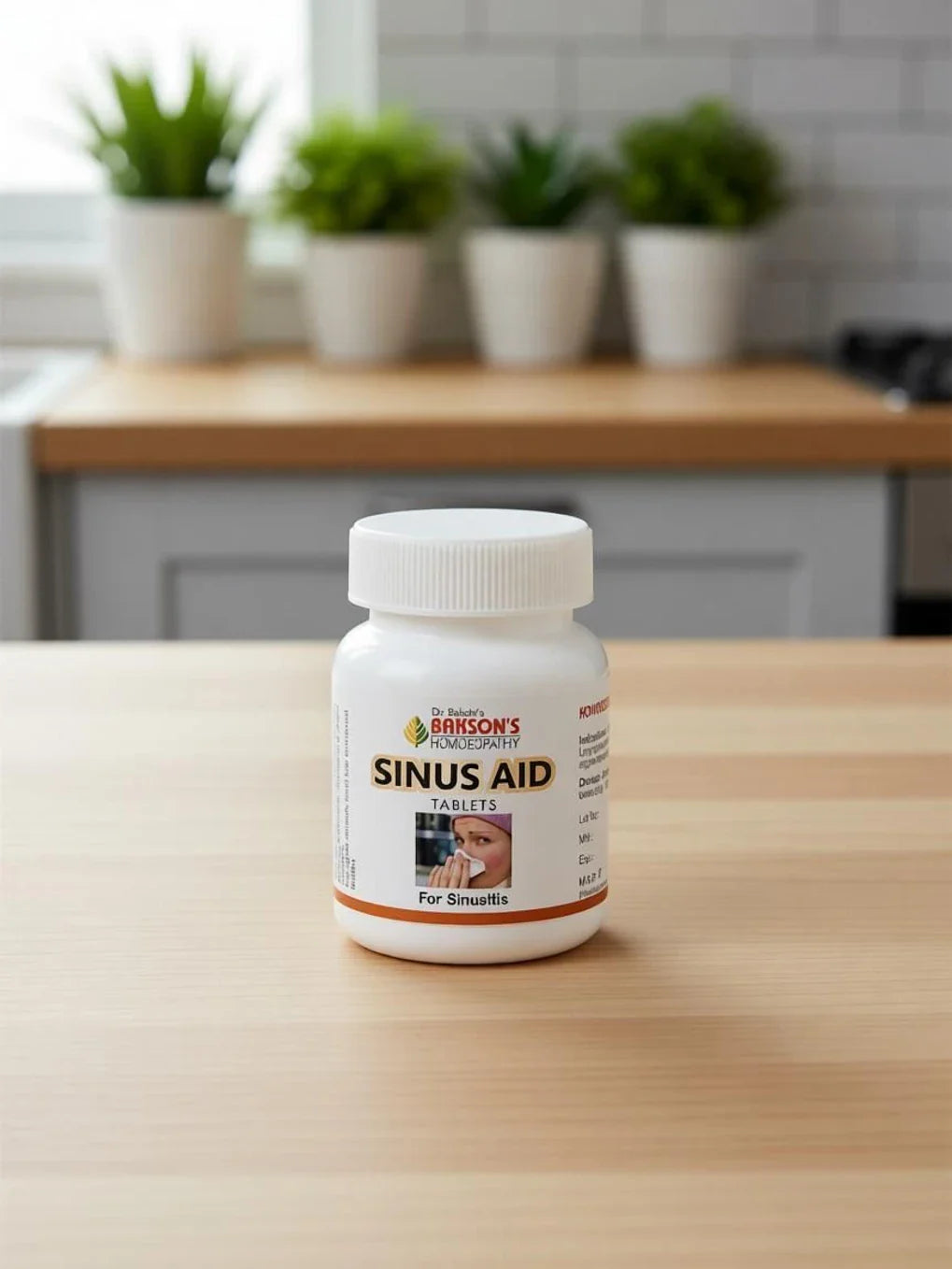 Bakson's Homeopathy Sinus Aid Tablets - 75 Tablets