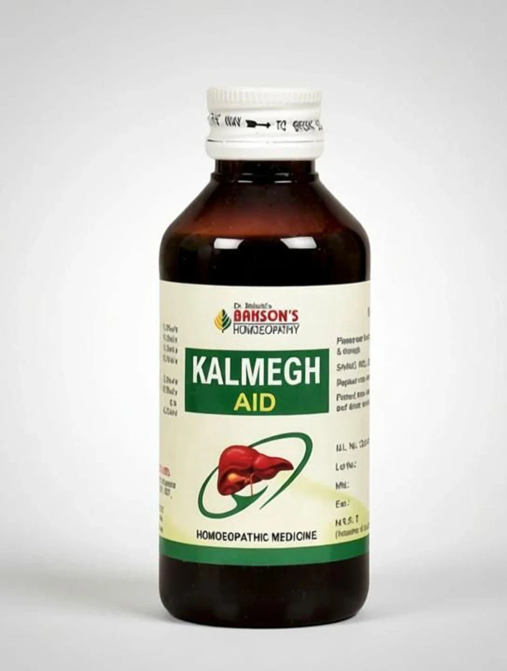 Bakson's Homeopathy Kalmegh Aid Syrup - 115 ml