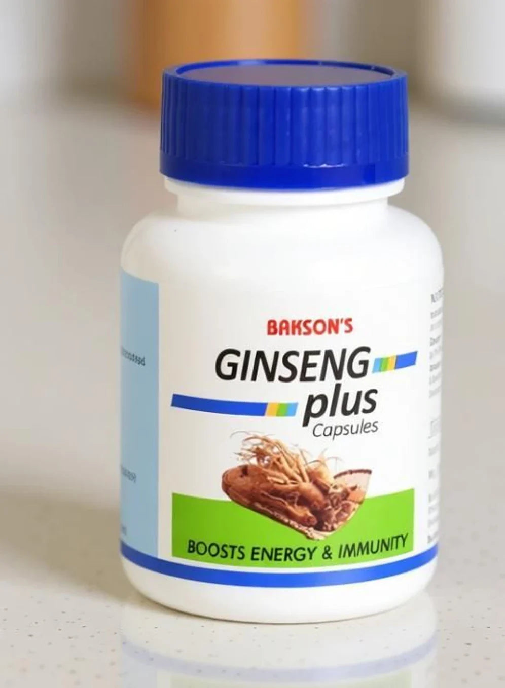 Bakson's Ginseng Plus Capsules - 30 caps