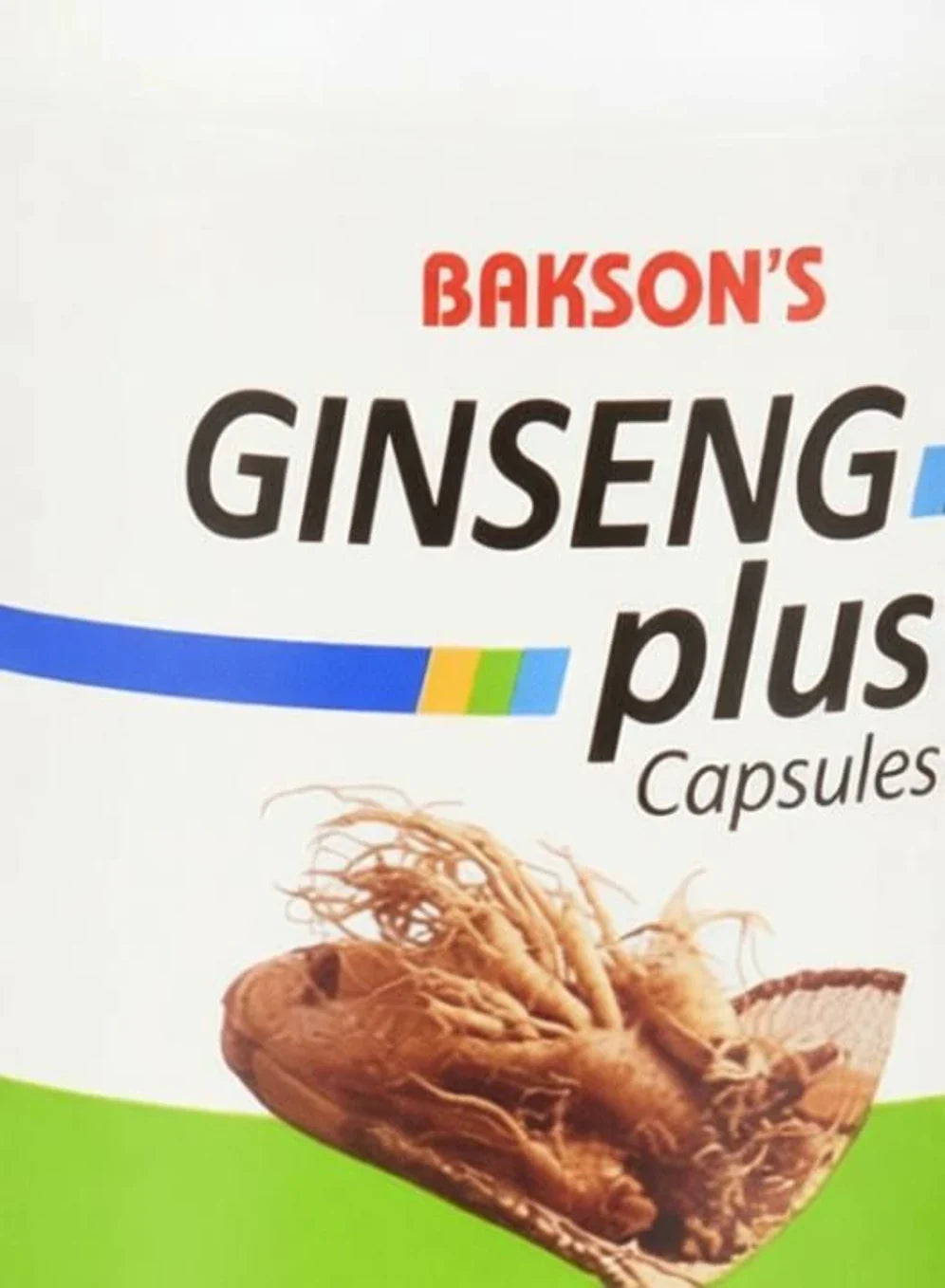 Bakson's Ginseng Plus Capsules - 30 caps