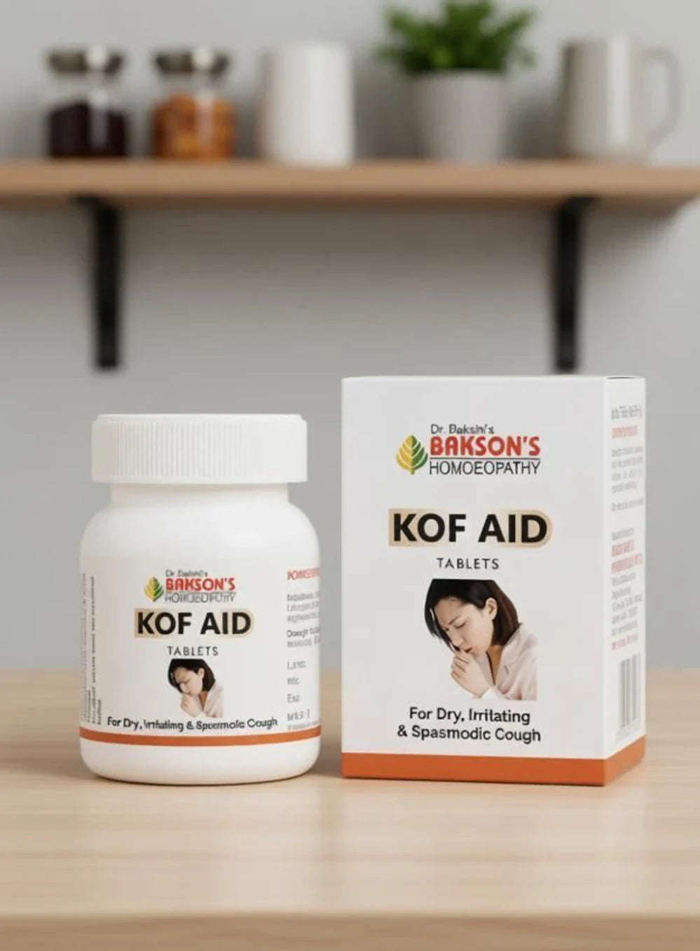 Bakson's Homeopathy Kof Aid Tablets - 75 Tablets
