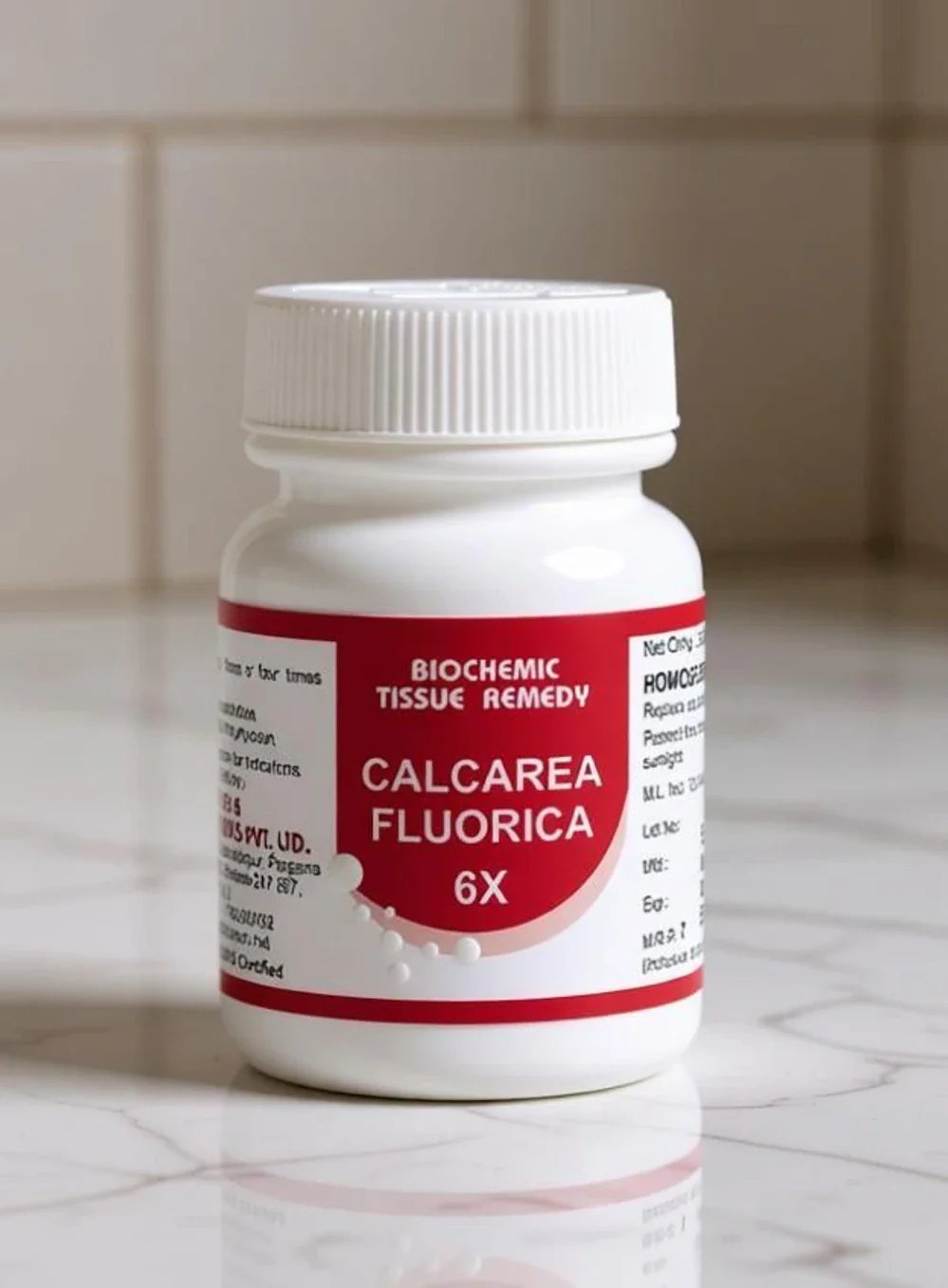 Bakson's Homeopathy Calcarea Fluorica Tablets - 25 gm - 6X