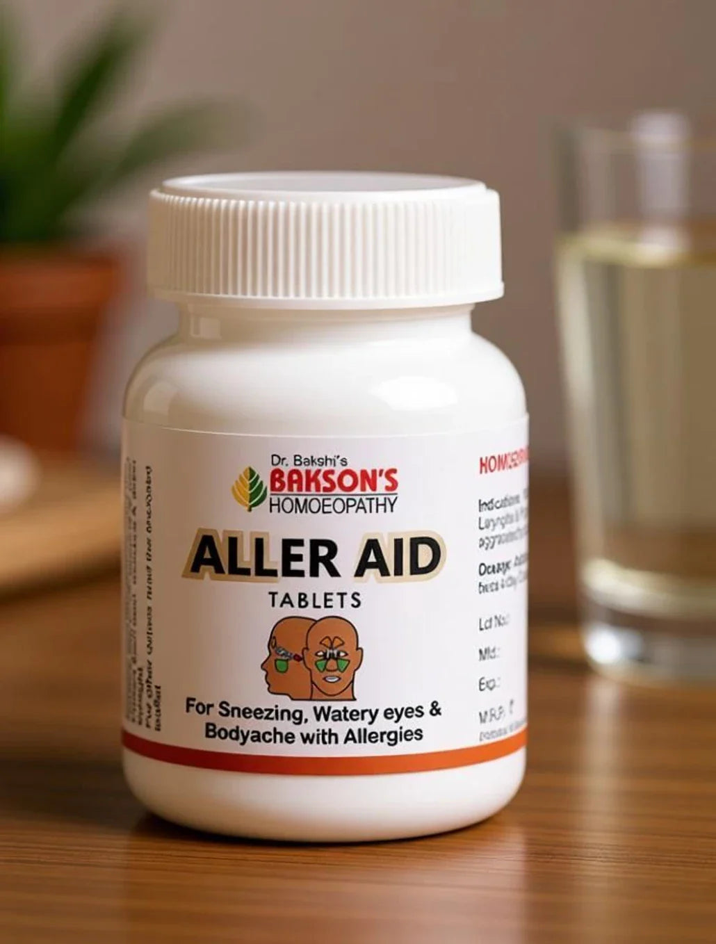 Bakson's Aller Aid Tablets - 75 tabs